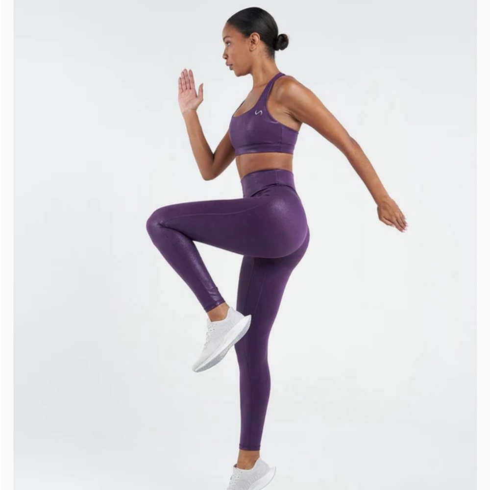 TLF Apparel DIAMOND HIGH WAISTED LEGGINGS & DIAMOND SPORTS BRA Set